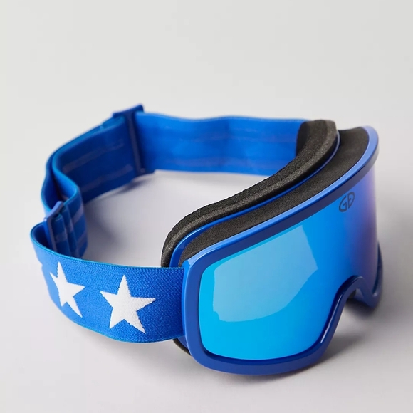 Goldbergh Goodlooker Star Ski Goggle Dazzling Blue Goldbergh Stars Goggles Blue